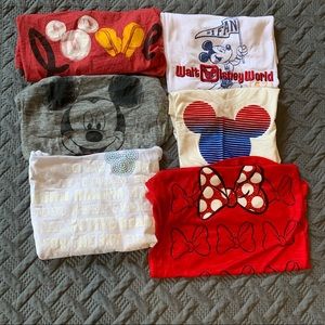 Lots of Disney shirts XS